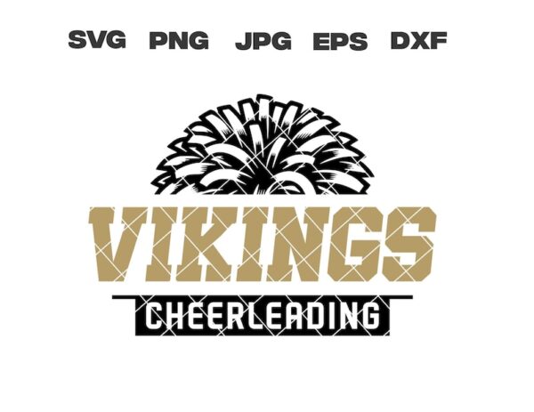 20 Vikings SVG Vikings Cheerleading SVG Cheerleading svg png jpg dxf eps Cricut Files Digital Download Sublimation Vector